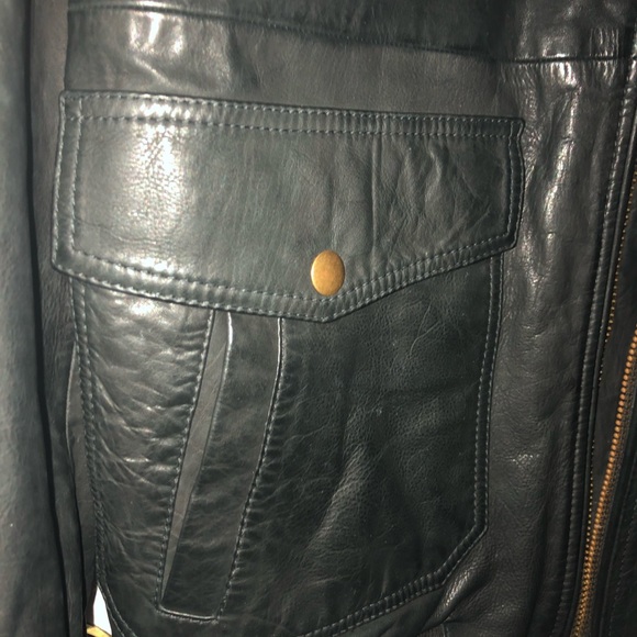 BLK DNM Black motorcycle Jacket - Picture 3 of 5